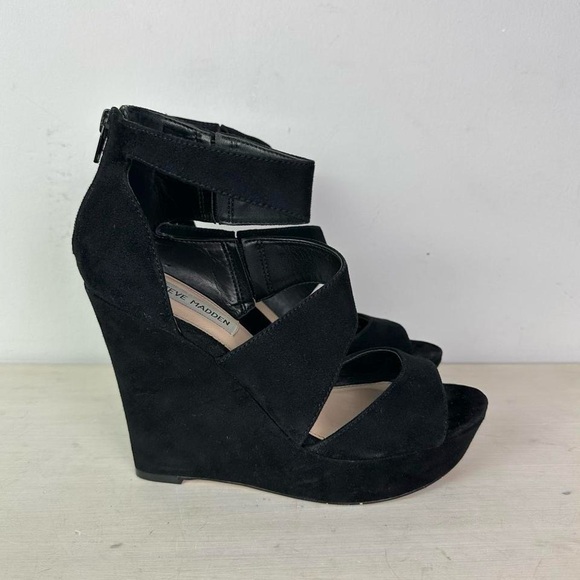 Steve Madden Platform Wedge Sandals - Picture 5 of 7